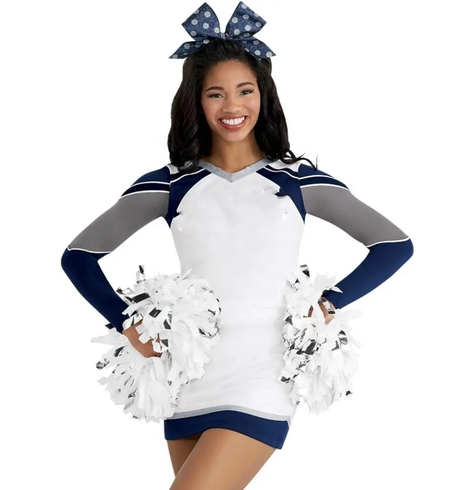 Custom Sublimatie Jeugd Cheer Uniform Dance Cheerleading Jurk