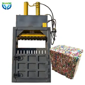 Mesin Baler plastik otomatis mesin Press Baling katun Mini