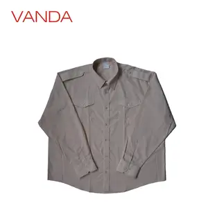 Kinds of Color Long Sleeve Shirts High Quality Custom All Uniform Breathable OEM Service Support Formal Unisex