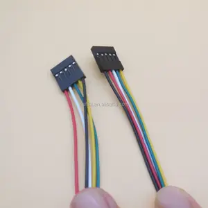 Custom 2.54mm dupont connector jumper wire cable
