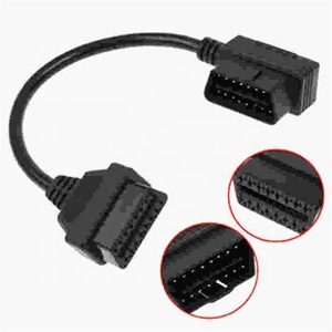 Cable Conector de Diagnóstico Hain para <span class=keywords><strong>Mercedes</strong></span> MB, Adaptador OBD II de 38 Pines a 16 Pines con Conductor de Cobre y Aislamiento/Cubierta de PVC, 1m de Longitud - Product Image 5