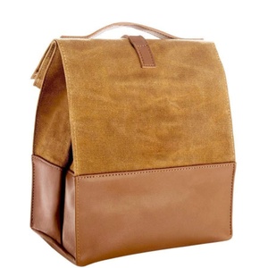 Encerado lona cero grado interior bien aislado niño almuerzo enfriador bolsa de - Product Image 2