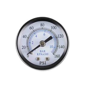 Digitale Barometer Kleine Nieuwste Producten Promotie 0-160 Psi 0-10 Bar 1/8 Npt 40Mm Axiale Druk gauge