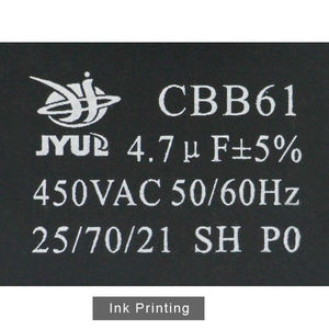 <span class=keywords><strong>350V</strong></span> <span class=keywords><strong>AC</strong></span> tụ điện 300V <span class=keywords><strong>cbb61</strong></span> Tụ Điện Quạt 50 60Hz <span class=keywords><strong>cbb61</strong></span> - Product Image 3