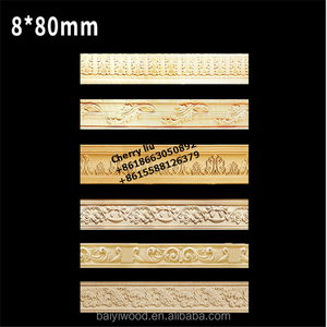 Moldura decorativa de madera para muebles tallados - Product Image 5