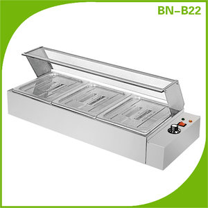 En acier inoxydable commerciale dessus de table électrique hot bain marie/bn-b22 réchaud pour le <span class=keywords><strong>restaurant</strong></span> - Product Image 1