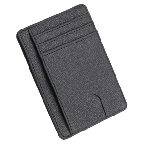 Vintage Men's Anti-Magnetic PU Leather <strong>Card</strong> Holder <strong>Wallet</strong> with RFID Bank <strong>Card</strong> <strong>Protection</strong> Case - Product Image 4