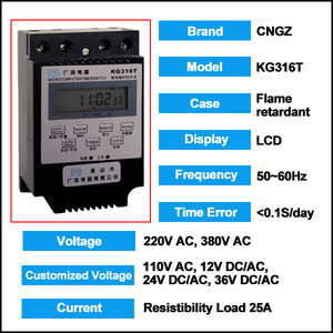 KG316T <strong>Time</strong> <strong>Switch</strong> Programmable Timer <strong>Switch</strong> - Product Image 4