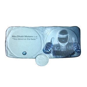 Tấm Che Nắng Tyvek Khuyến Mại Tùy Chỉnh Có Thể Gập Lại In Tấm Che Nắng Xe Hơi Và Cửa Sổ Trước Tyvek Tấm Che Nắng Xe Hơi - Product Image 5