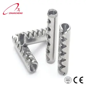 Stainless Steel Parallel Toothed Spring Lock Split Pins