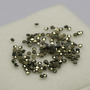 Nuovi prodotti a basso costo forma rotonda 1mm <span class=keywords><strong>pietra</strong></span> naturale <span class=keywords><strong>Marcasite</strong></span> - Product Image 2