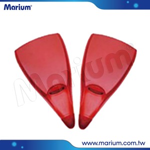 Aletas de buceo de goma de diseño de pie completo para un drenaje rápido en apnea - Product Image 4