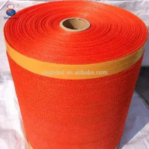 China Market GRS CE Certified China Manufacturer Packing Vegetable Fruit Potato Onion Cabbage Mesh Bag Net Sack Fabric Roll