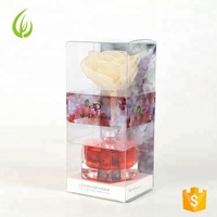 Échantillon disponible de diffuseur d'huiles essentielles pour la maison Diffuseur de roseaux de parfum de maison liquide de 60ml avec bouteille en verre