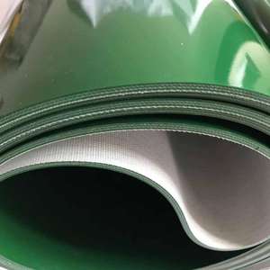 Yüksek kaliteli pürüzsüz yüzey yeşil PVC taşıyıcı bantlar - Product Image 2
