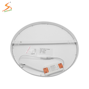 Luz de techo de diseño moderno para dormitorio, <span class=keywords><strong>panel</strong></span> de <span class=keywords><strong>superficie</strong></span> <span class=keywords><strong>LED</strong></span> ultrafino de 28mm, 3500lm, blanco cálido para sala de estar interior, lámpara de aluminio - Product Image 4