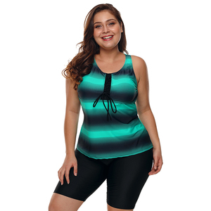 Populaire deux pièces <span class=keywords><strong>maillot</strong></span> de bain Ombre Imprimé Racerback <span class=keywords><strong>Tankini</strong></span> <span class=keywords><strong>Maillot</strong></span> De Bain <span class=keywords><strong>femme</strong></span> sexy maillots de bain tankinis - Product Image 3
