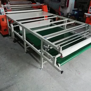 carpet roll to roll drum sublimation heat transfer printing press machine
