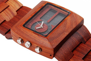 De luxe Hommes <span class=keywords><strong>Montre</strong></span> Étanche <span class=keywords><strong>Montre</strong></span> En Bois <span class=keywords><strong>Montre</strong></span> En Bois Numérique - Product Image 5