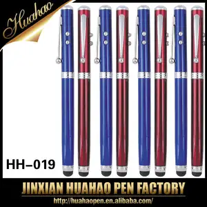 Jiangxin très chaud vente métallique stylo lampe de poche avec tactile made in China