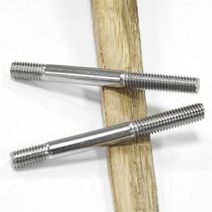 Alta resistência aço duplo final rosca cabeça parafuso sextavado tipo - Product Image 4