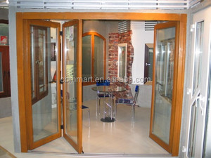 Puerta y <span class=keywords><strong>ventana</strong></span> de aluminio plegable de <span class=keywords><strong>3</strong></span> <span class=keywords><strong>hojas</strong></span> - Product Image 2