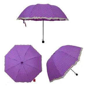 RST Parapluie Pluie Femmes et Hommes Parapluie Poches parapluie Pliant sun imperméables Parasol avec sac À Main