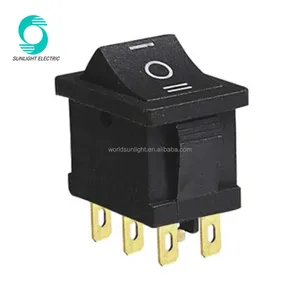 Loại Thu Nhỏ KCD1-203-1 On-Off-On T85 3 Way 6 Pins Rocker Switch