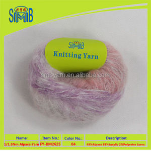 Compra en venta al por mayor a granel composición de lurex hilados made in china <span class=keywords><strong>alpaca</strong></span> hilados cepillado - Product Image 2