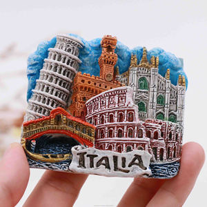 EW00089 Concurrentiel <span class=keywords><strong>Prix</strong></span> Souvenir <span class=keywords><strong>Tour</strong></span> Penchée <span class=keywords><strong>De</strong></span> <span class=keywords><strong>Pise</strong></span> Italie Souvenir Réfrigérateur Aimant Fabriqués En Chine - Product Image 4