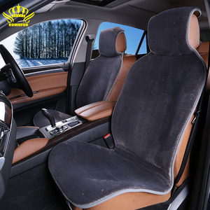 2020 Rownfur Nieuwe Collectie Groothandel Faux Mooie Schapenvacht Auto Universele Seat Cover In China Pak 99% Auto