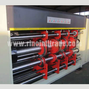 Máquina automática de impresión en varios colores, <span class=keywords><strong>Flexo</strong></span> de cartón corrugado, máquina de impresión con troquelado y ranura - Product Image 4