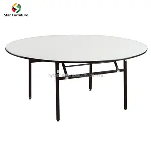 Wholesale 6ft folding round table hotel banquet conference tables