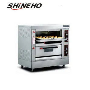 B009 2-dek Gas Oven/Bakery Dan Alat-alat Kue/Baking Oven Dijual