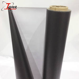 440G caliente laminación bandera frontlit negro volver flex <span class=keywords><strong>banner</strong></span> <span class=keywords><strong>mate</strong></span>/brillante 500 * 500D 9*9 en rollos - Product Image 2