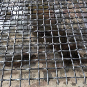 65Mn thép dệt Dây màn hình đồng bằng dệt máy nghiền đá sàng lưới dây màu đen lưới uốn chế biến rung lưới màn hình - Product Image 6