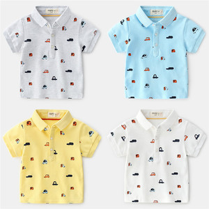 Estate Del Manicotto Del bicchierino Della MAGLIETTA Del Ragazzo, I Bambini di Moda Camicetta di Usura Occidentale di Nuovo Modo di Stile 'S Boy Camicia - Product Image 6