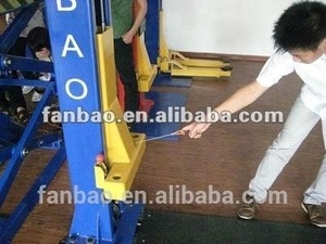 Elevador de mantenimiento de coche hidráulico de dos postes, 3T, 4T, con bloqueo manual de dos lados, elevador de doble cilindro, Shanghai <span class=keywords><strong>Fanbao</strong></span> QJY3.0-F - Product Image 4
