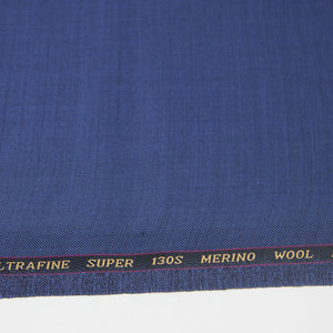 Tela de Sarga Teñida con Hilo 100% Lana Merino, la Más Vendida, para Trajes de Hombre - Product Image 5