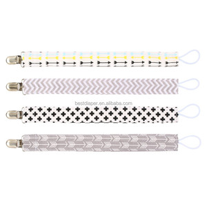 HF01Baby Bandana Bib for teething 4 Pack with pacifier clip and towel - Product Image 2
