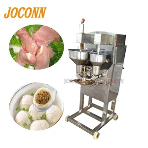 28mm stuffing chicken meat balls production line/ 25g stuffed fishballs making machine/ 20g shrimp meat balls maker price