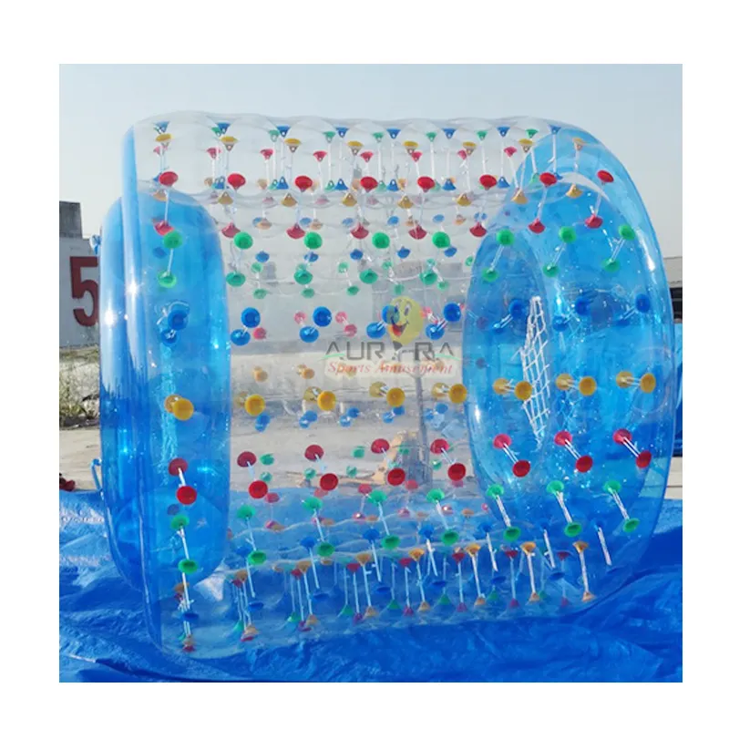Cheap Funny water rolling inflatable water roller inflatable water rolling tube