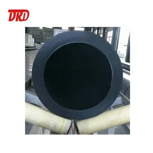 355mm waste water prices HDPE poly pipe black plastic drain pipe