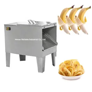 Chine meilleur prix commercial ananas plantain puces trancheuse trancheuse coupe et banane puces machine de découpe à vendre