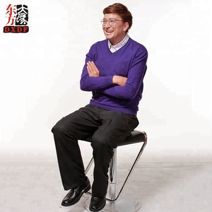Figurine de cire grandeur nature d'entrepreneur ou de célébrité, avec cheveux implantés à la main, disponible en gros et sur mesure, pour la <span class=keywords><strong>vente</strong></span>. - Product Image 6