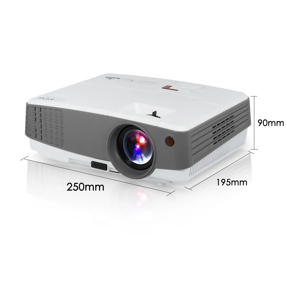 EUG 600D+AB Lower price Mini 3D hd 1080p portable LED Projector for home theater