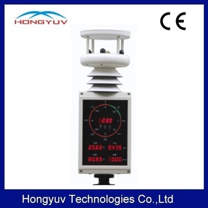 HY-WDS63 móvil portátil estación meteorológica principio ultrasónico radiación del sol geográfica altitud GPS - Product Image 1