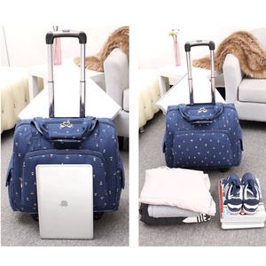 Sac de voyage en toile durable pour femmes, sac à roulettes pour le voyage, Chine - Product Image 4
