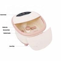 Chaise de massage pour pédicure à chauffage rapide, spa pour les pieds, machine de spa pour les pieds détoxifiante avec bulles