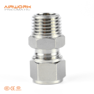 <span class=keywords><strong>3</strong></span>/8 <span class=keywords><strong>3</strong></span>/4 maschio rettilineo in <span class=keywords><strong>ottone</strong></span> 12mm a compressione idraulica connettore di raccordo per tubo in rame Hdpe - Product Image 2